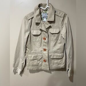Old Navy Women's Utility Jacket in Beige